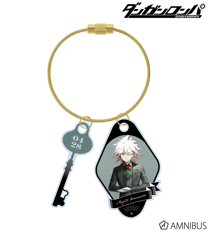 ダンガンロンパ グラフアート ドット アクリルキーホルダー 缶バッジ