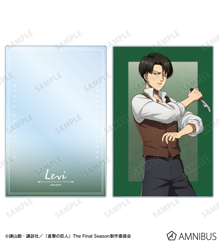TVアニメ『進撃の巨人』 - 描き下ろし リヴァイ 過去ver. アクリル