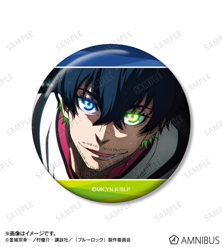 TVアニメ『ブルーロック』 - オリヴァ・愛空 場面写缶バッジ3個セット