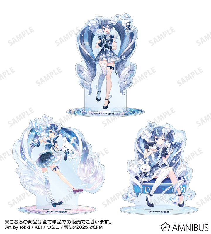 SNOW MIKU 2025 - SNOW MIKU 2025 雪ミク Art by KEI 特大アクリル