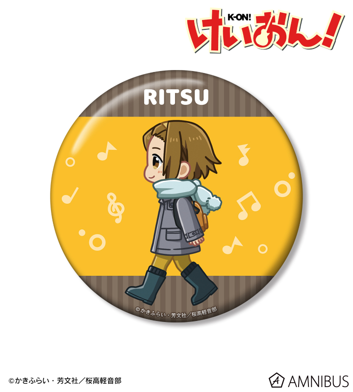 けいおん!! Come with Me!! 2011会場限定 田井中律 缶バッジ｜