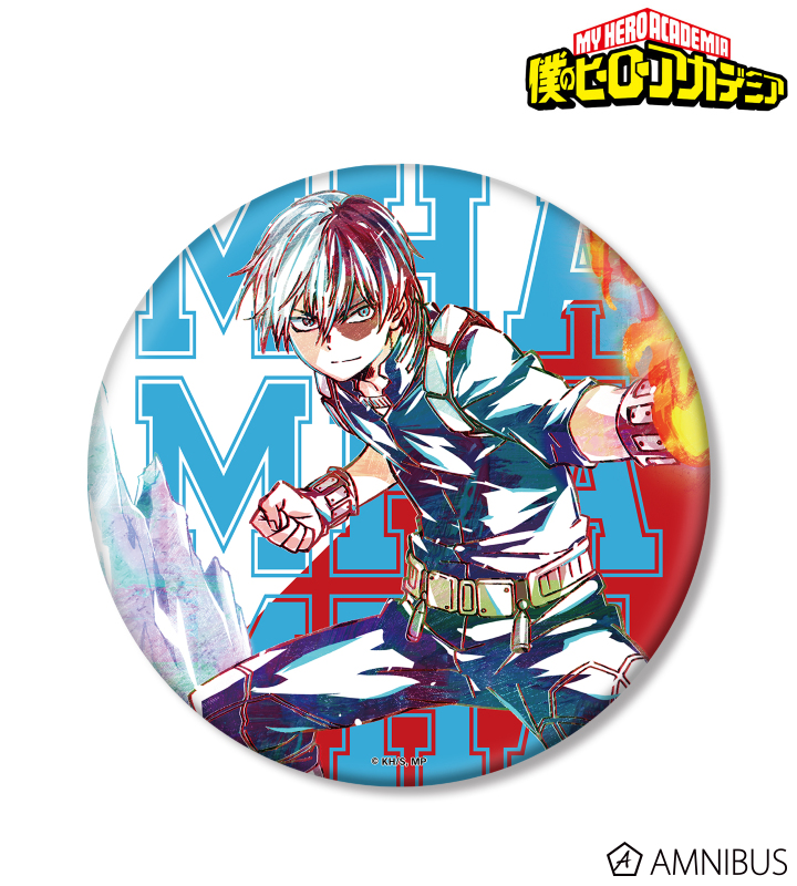 轟焦凍 缶バッジ 座れイス グリッター 101点 轟焦凍 缶バッジ 座れ