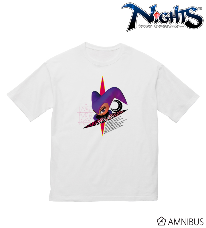 NiGHTS - ナイツ パッケージデザイン BIGシルエットTシャツ/ユニ