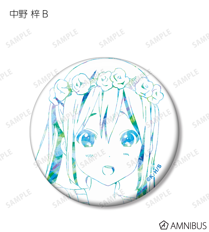 けいおん 缶バッジ TBS限定 中野あずさ 新品 未開封 けいおん！中野梓