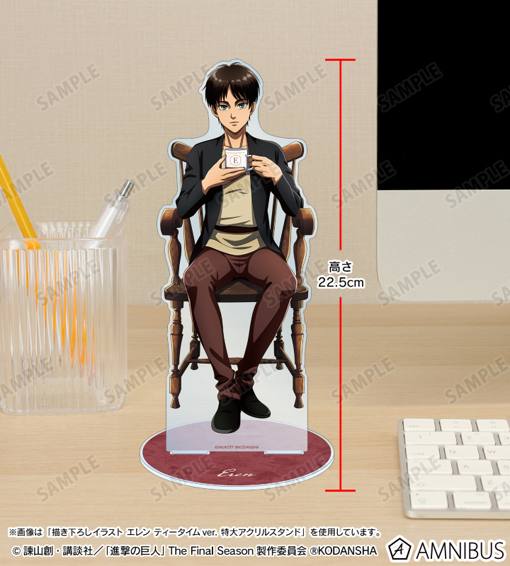 進撃の巨人 Attack on Memory A賞 リヴァイアクリルスタンド 進撃の