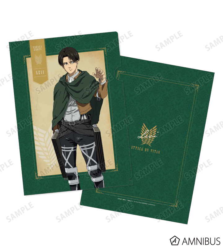 TVアニメ『進撃の巨人』 - リヴァイ クリアファイル | AMNIBUS(アムニバス)