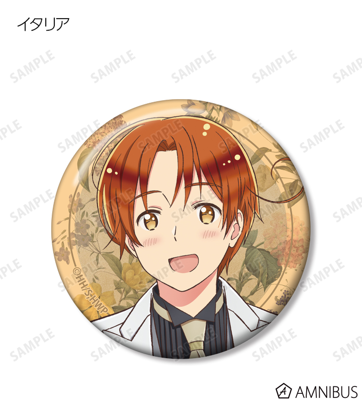 ヘタリア ロシア Art ver. ホログラム缶バッジ 8つセット アニメ