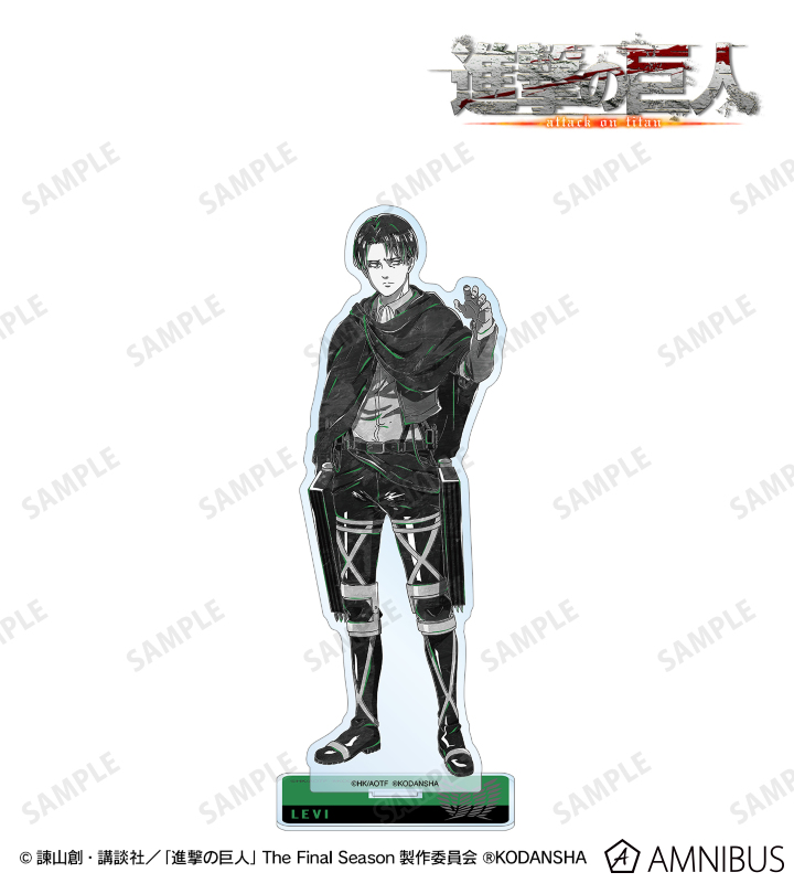 TVアニメ『進撃の巨人』 - リヴァイ Ani-Art BLACK LABEL BIGアクリル