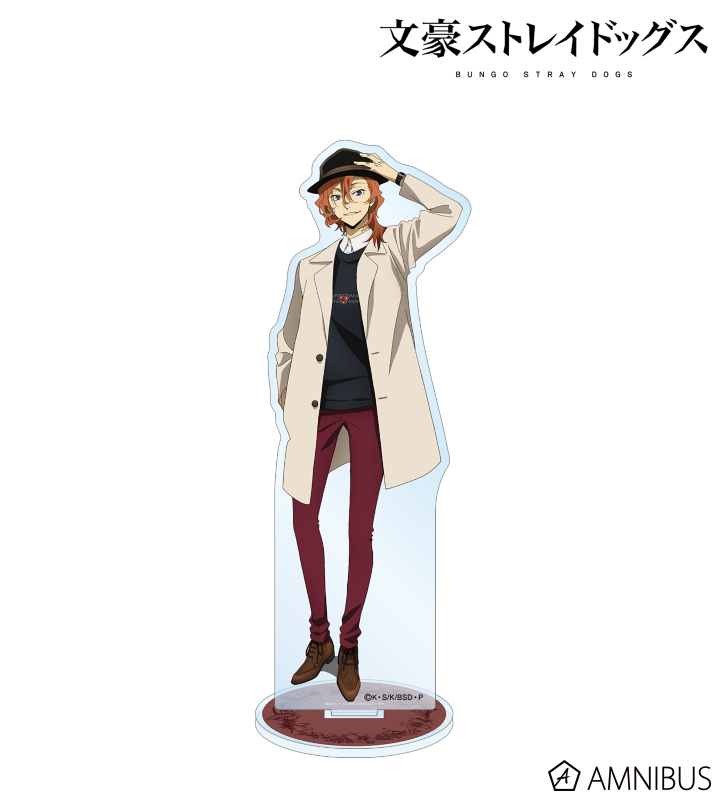 文豪ストレイドッグス 中也 コラボカフェ本舗 迷ヰ犬怪奇譚 アクリル