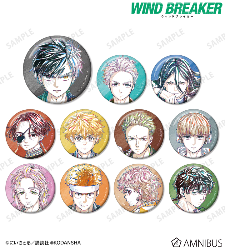 凪のあすから 5周年公式スペシャルグッズ 缶バッジ 全7種 凪の