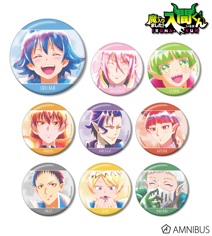 魔入りました！入間くん オペラ 入間 カルエゴ ハート缶バッジ C102