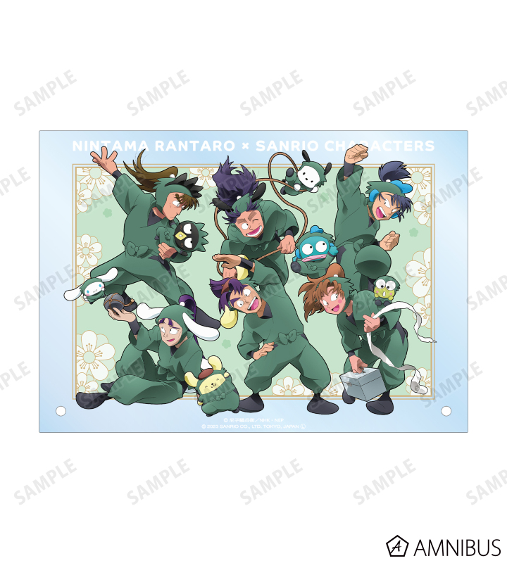 忍たま乱太郎×サンリオキャラクターズ - 描き起こしイラスト 六年生