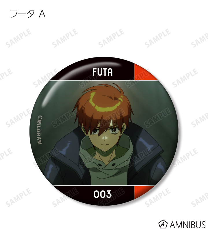 MILGRAM -ミルグラム- - トレーディング MV 缶バッジ フータ『バック