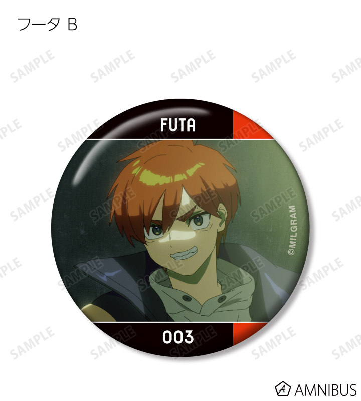 MILGRAM -ミルグラム- - トレーディング MV 缶バッジ フータ『バック