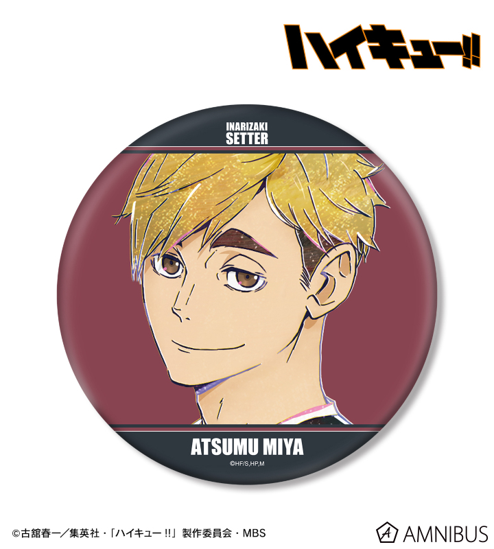 ハイキュー!! - 宮侑 Ani-Art 第6弾 BIG缶バッジ | AMNIBUS(アムニバス)