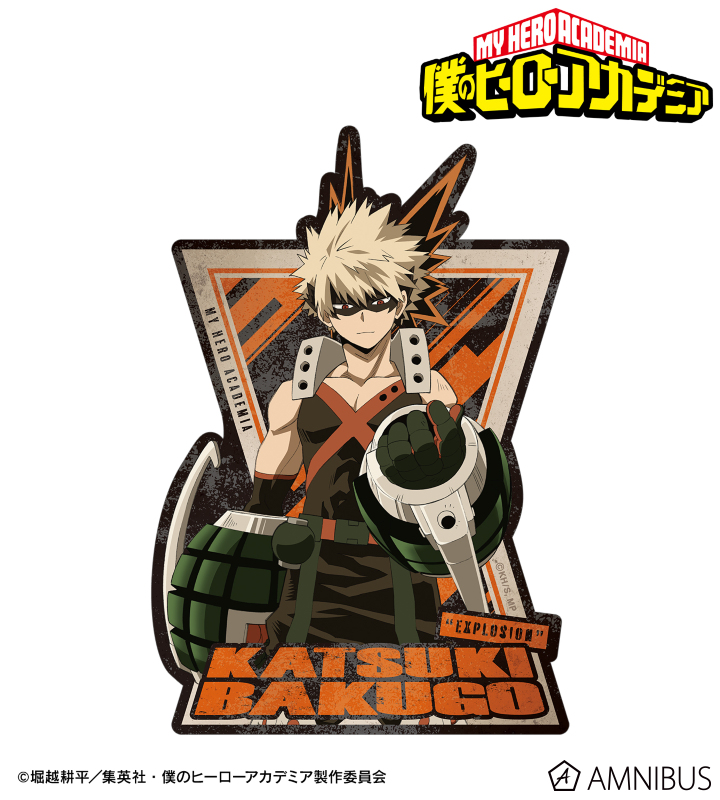 僕のヒーローアカデミア ヒロアカ 爆豪勝己 シール ステッカー 原作絵