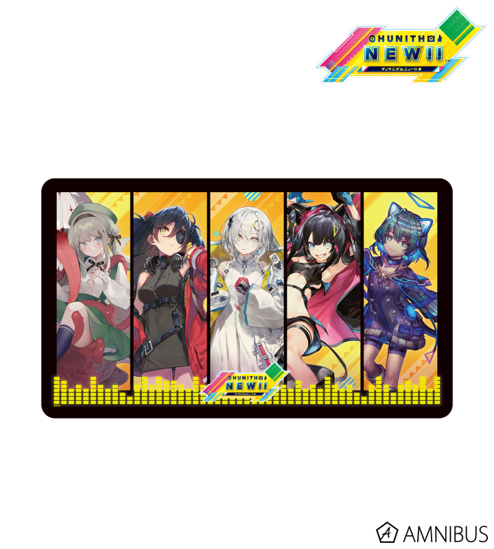 ラバーマット プレイマット Chu×Chuアイドる2 lycee ラバーマット