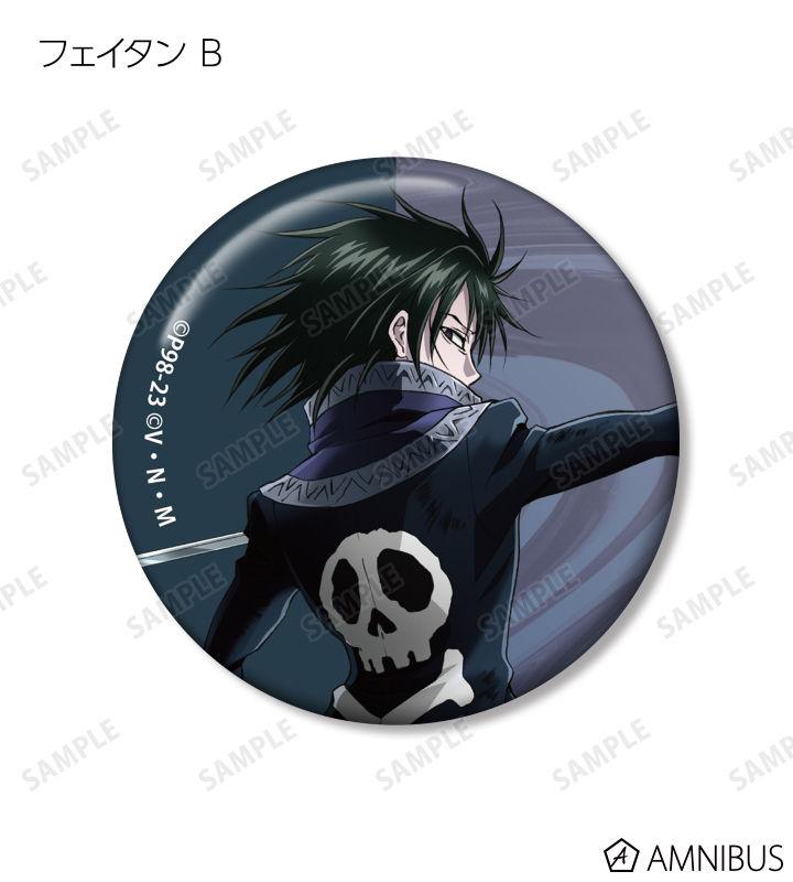 HUNTER×HUNTER フェイタン 缶バッジ ハンターハンター 幻影旅団 冨樫義博