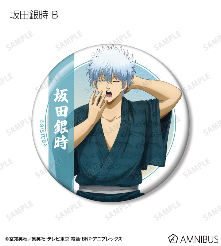 銀魂 缶バッジ 神威 ナムコ・ナンジャタウン 祝テレビアニメ再開 希少