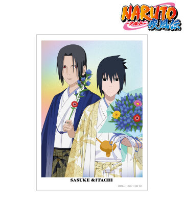 NARUTO-ナルト- 疾風伝 - 描き下ろしイラスト うちはサスケ＆うちは