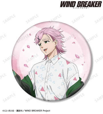 TVアニメ『WIND BREAKER』 - 桐生 三輝 3WAY缶バッジ | AMNIBUS