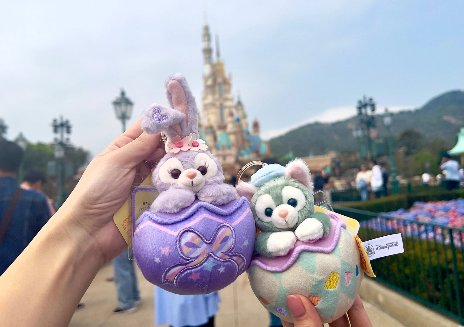 ステラルー 香港 バレンタイン ぬいぐるみバッジ 香港ディズニー 13