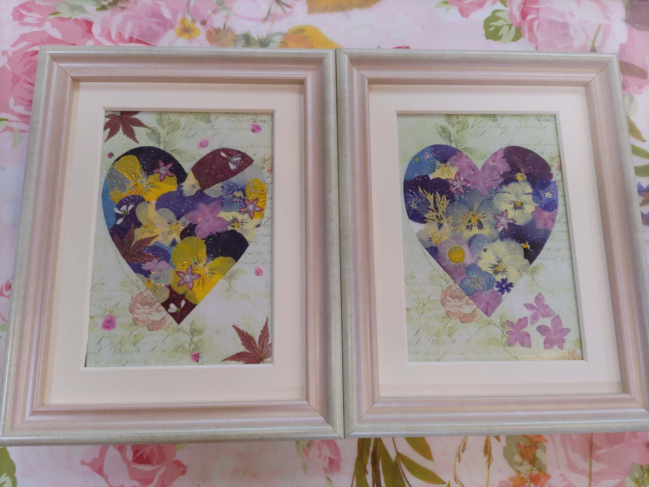 お値引き価格】押し花アート額 【タテ45cm×ヨコ54cm】 【公式通販】