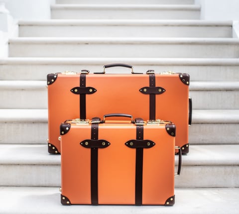 Orange & Brown オレンジ&ブラウン | グローブ・トロッター Globe-Trotter