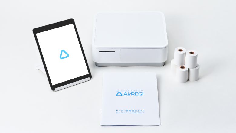 iPhone、iPad付きRP-F10プリンター、ドロア4点セット iPhone、iPad付き