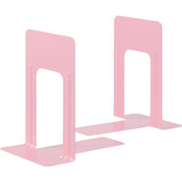 アスクル ブックエンド L ピンク 1組（2個入） オリジナル - アスクル