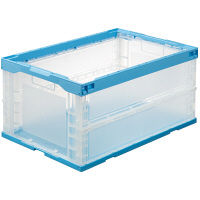 サンコー サンクレットオリコン P51B フタ一体型 50.4L ブルー 1個