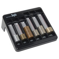 エンゲルス コインカウンターVer.1ブラック YH3000BK 5個 - アスクル