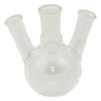 アズワン 三つ口フラスコ 250 側管摺合 15/25 FG3-0252440-1 1個 3