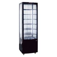 軒先渡し】レマコム 4面ガラス冷蔵ショーケース 218リットルタイプ R4G