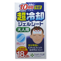 白金製薬 超冷却ジェルシート 大人用 18枚入 202526 2個 - アスクル