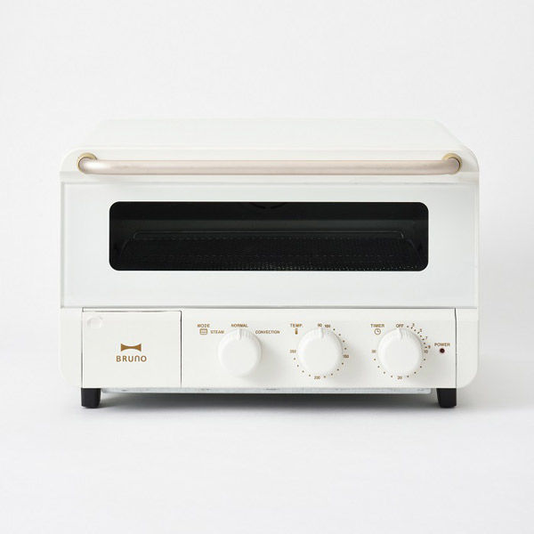 ②BRUNO ブルーノ 未開封新品 ホワイト BOE067-WH トースター