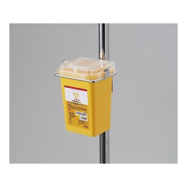 アズワン ディスポ針ボックス 赤色 1L 1個 8-7221-41（直送品） - アスクル