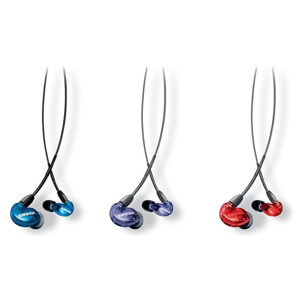 SHURE SE215スペシャルエディション高遮音性イヤホン レッド SE215SPE