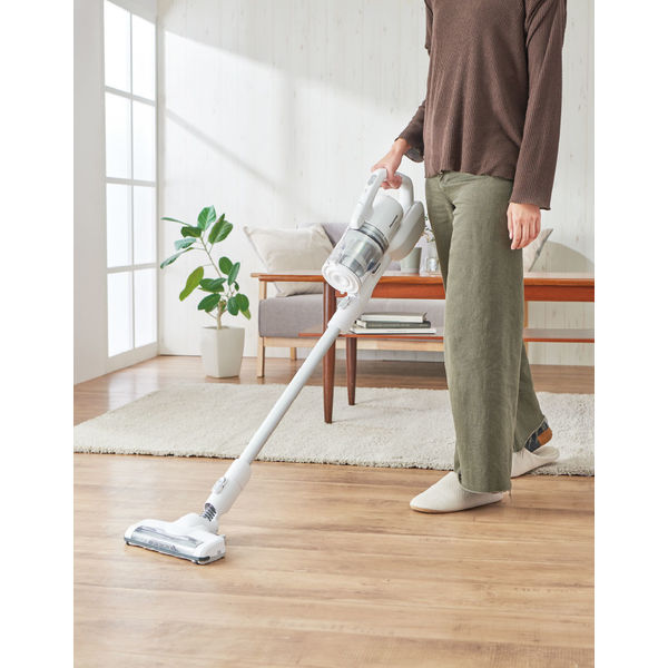 パナソニック コードレススティック掃除機 MC-SBV01-W 1台 - アスクル