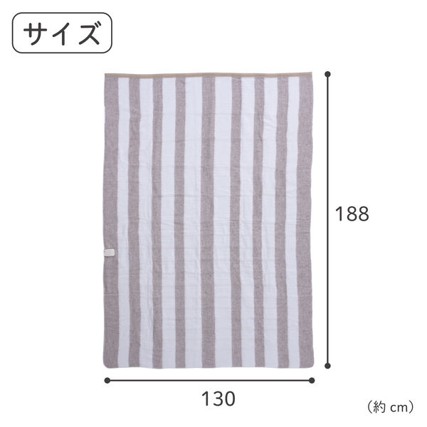YAMAZEN 洗える 電気掛敷毛布 188×130cm YMK-202 1台 - アスクル