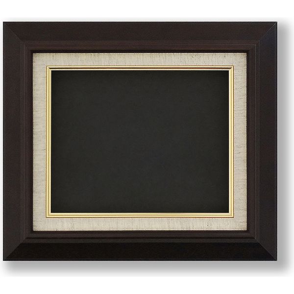 未使用品】額縁 油絵用額縁 木製 ブラウン P8号 未使用品】額縁 油絵用