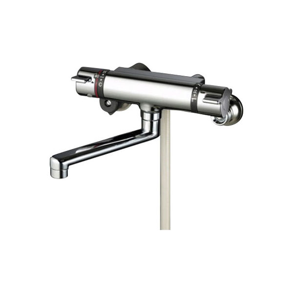 水栓金具】KVK サーモスタット式シャワーメッキワンストップシャワー