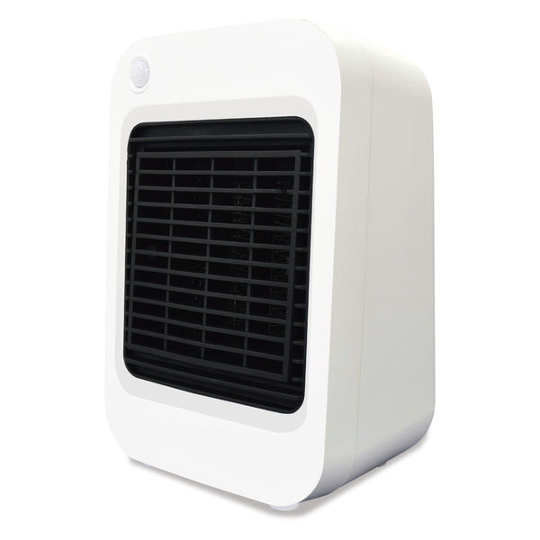 TOPLAND コンパクトセラミックヒーター 600W ホワイト SC-CH63 WT 1台