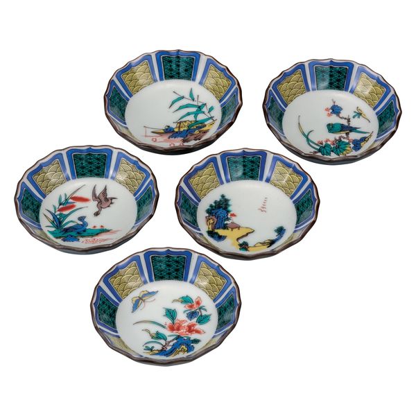 FSS/ファイブスター物語 九谷焼 豆皿＆豆猪口【希少】 FSS/ファイブ