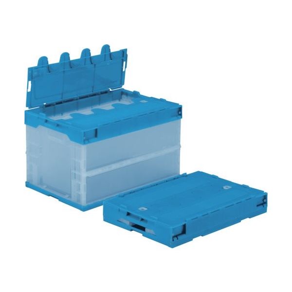 トラスコ中山 TRUSCO オリコン α折りたたみコンテナ 50L スライド