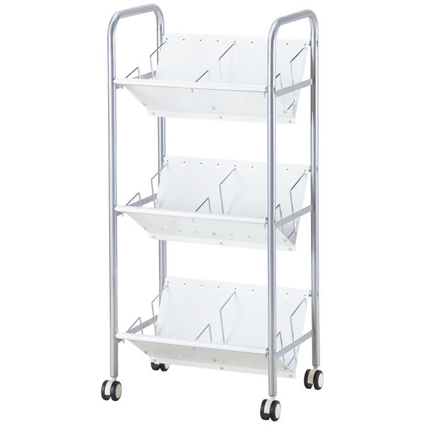 林製作所 カルテワゴン3段 1台 - アスクル