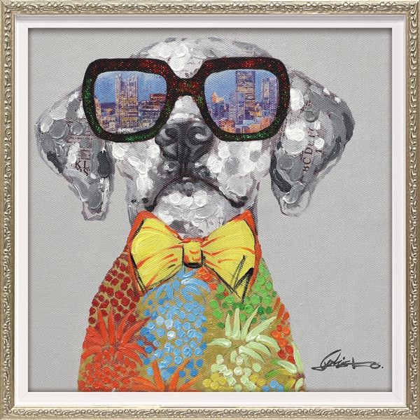 オイルペイントアート / シルバーサクラ (ユーパワー) オイルペイント