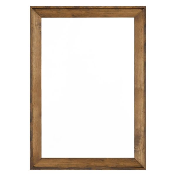 カントリー調 オーク材フレーム ウォールミラー ストア カナディアン