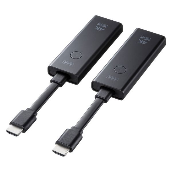 サンワサプライ 4K対応ワイヤレスHDMIエクステンダー VGA-EXWHD12 1個