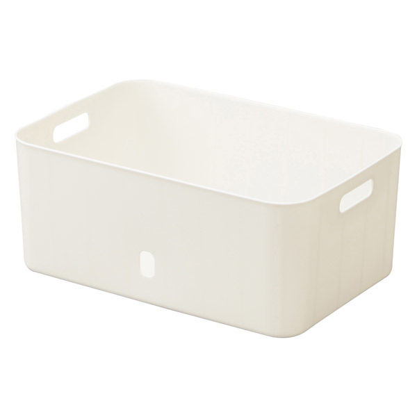 サンカ 収納ケース インボックス ソフト WM NIBS-WMWH 1個 - アスクル